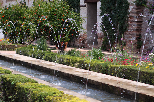 Spain Tour - Alhambra Water Gardens