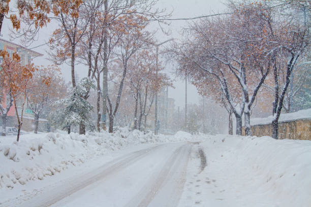 istock Snowy road_ 1892787761