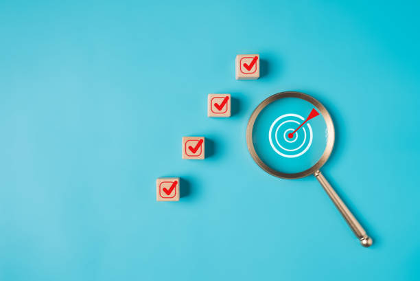 istock Strategy target goal icons on background, Successful project plan, Business strategy planning management, Business goal, Innovation and inspiration for creativity idea thinking 1892894751