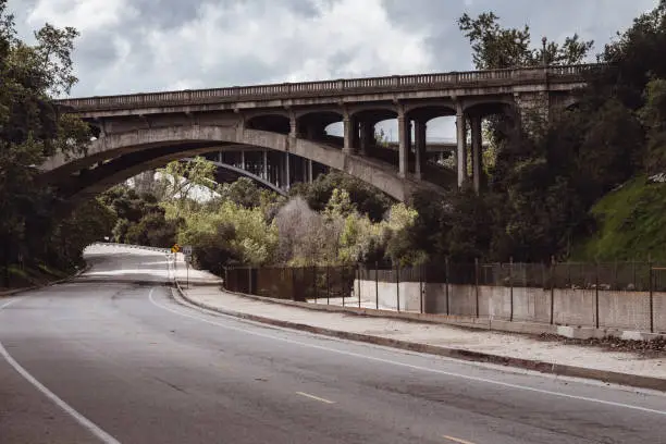 Holly Street Bridge over Arroyo Seco in Passadena, California