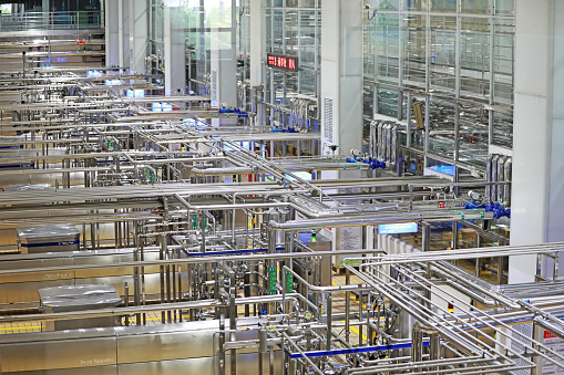 Filling Production Line of Dairy Enterprises
