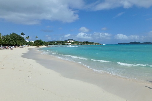 Sapphire Beach  on the Caribbean Island of St Thomas, US Virgin Islands