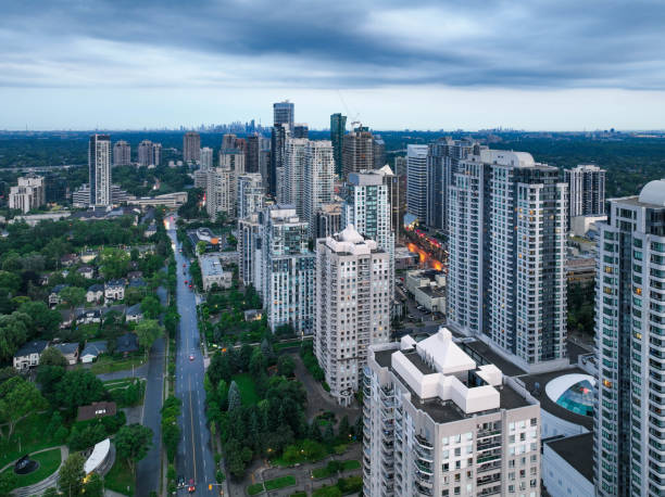 Summer in Toronto, North York, Canada