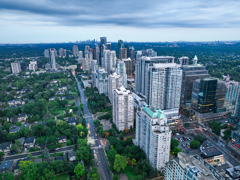 Summer in Toronto, North York, Canada