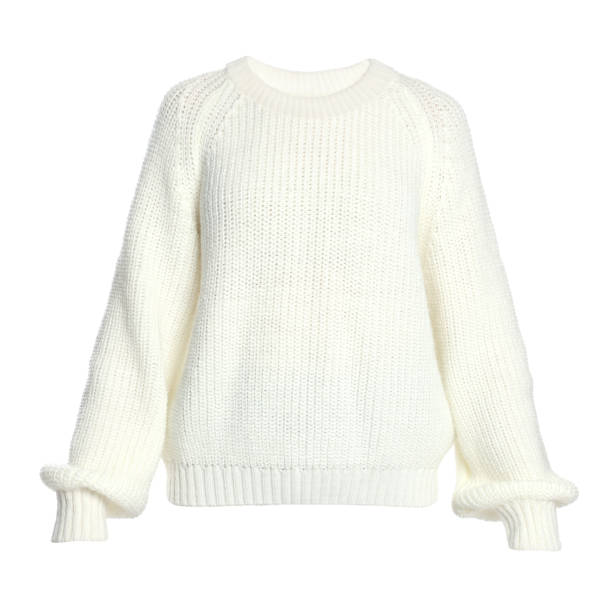 istock One warm knitted sweater isolated on white 1893359959