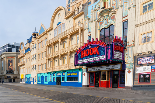 The HOOk in Atlantic City, New Jersey, USA, on November 7, 2023. The HOOK is a comedic, captivating and gravity-defying show.