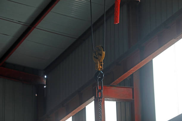 istock The crane sling is in the workshop 1893463983