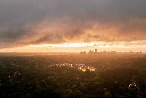 istock Sunset over downtown North York, Toronto, Canada 1893470758