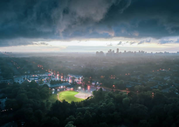 istock Sunset over downtown North York, Toronto, Canada 1893471909