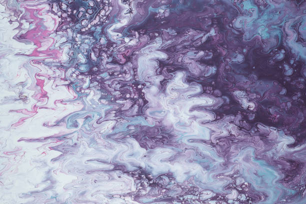 istock Abstract painting in fluid art technique 1893493048
