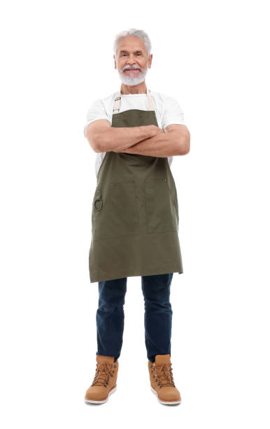 istock Man with crossed arms on white background 1893510168