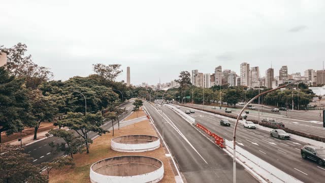 Timelapse of Traffic in Sao Paulo