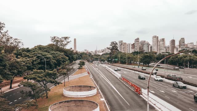 Timelapse of Traffic in Sao Paulo