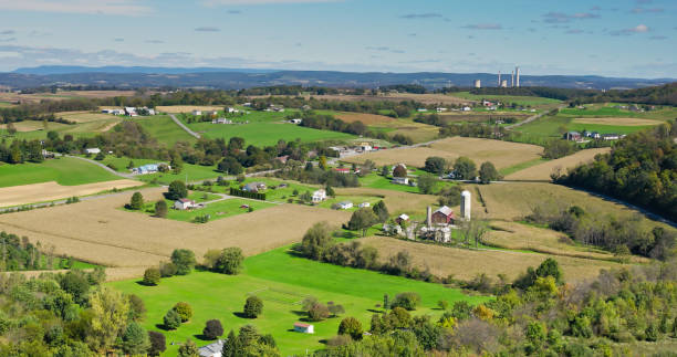 istock Drone Shot of Rural Scenery Adams County in Fall 1893764617