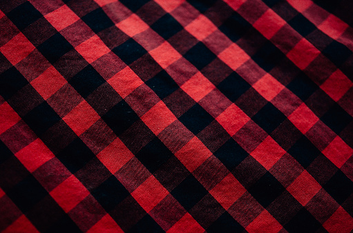 checkered fabric texture