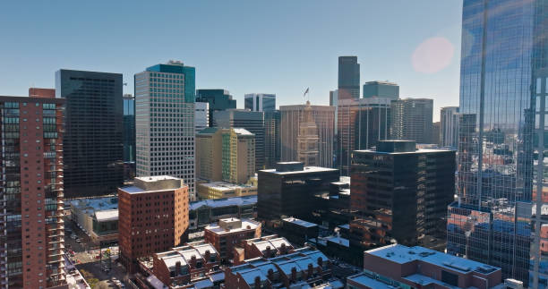 istock Aerial Shot of Denver's Financial District 1893874113