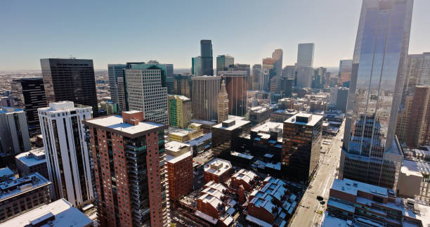 istock Drone Shot of Denver's Central Business District 1893874115
