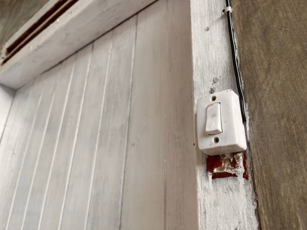 istock A doorbell on unfinished house wall 1893884855