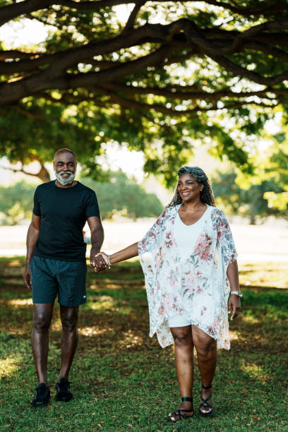 istock Active senior couple enjoying time together in nature 1894050671