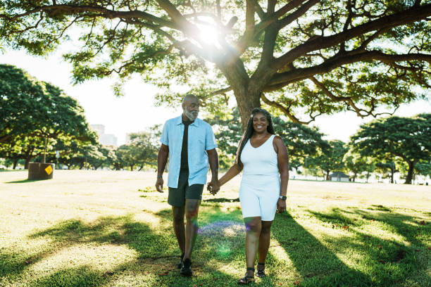 istock Active senior couple enjoying time together in nature 1894050677