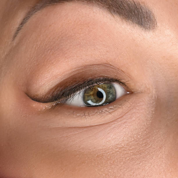 istock permanent make up , close up woman eye beautiful 1894070814