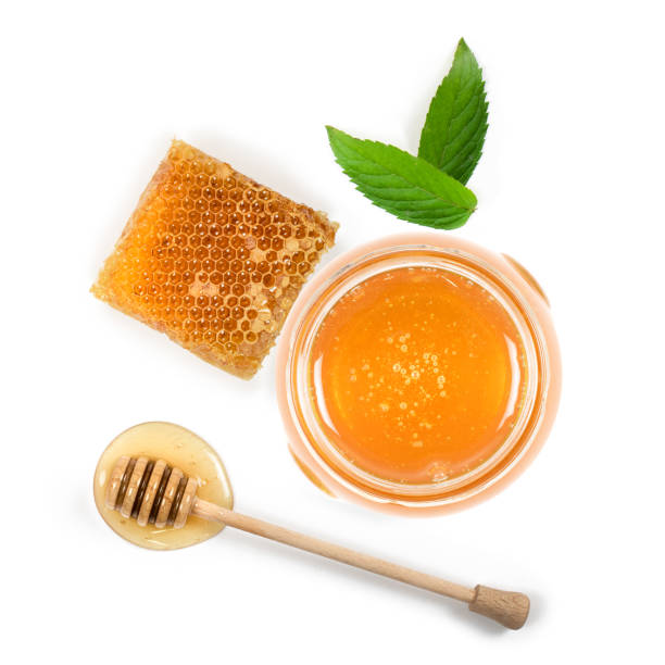 istock Glass of the honey. 1894104568