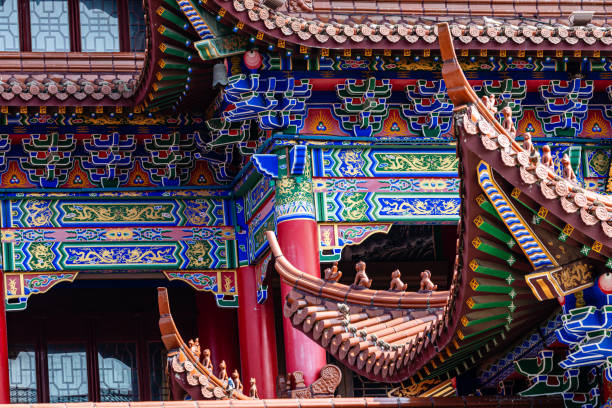 istock Traditional Chinese temple architecture 1894128907