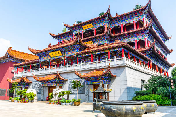 istock Traditional Chinese temple architecture 1894136154