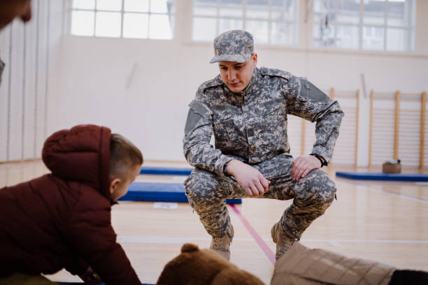 Soldiers organise donations