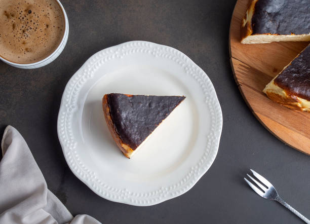 istock San Sebastian Cheesecake close up photo 1894247645