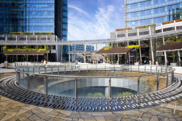 Holidays in Italy - Milan, Piazza Gae Aulenti
