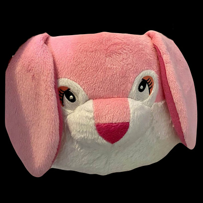 Pink Easter bunny