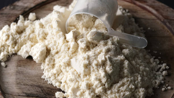 istock Scoop with whey protein powder 1894343410