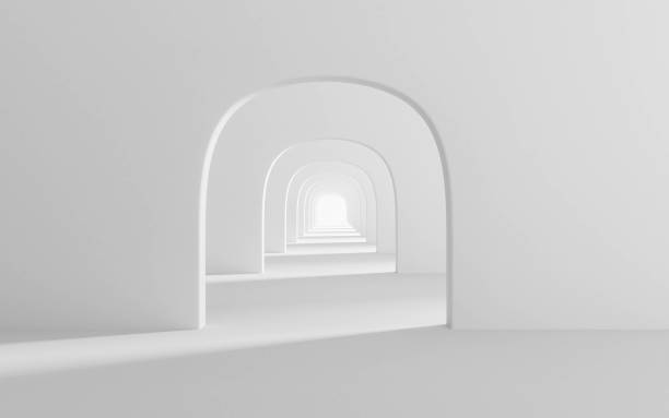 istock white walls door frame abstract room background 3d render illustration 1894540780