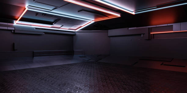 istock dark modern futuristic technology station space ship sci-fi laboratory 3d render illustration 1894609888
