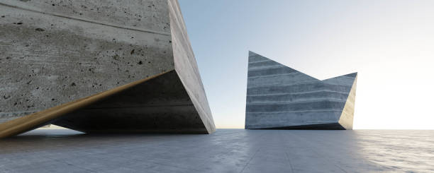 istock abstract concrete building exterior environment background 3d render illustration 1894620064