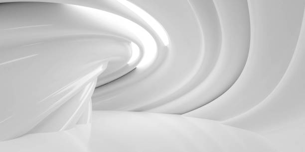 istock white curvy futuristic interior tunnel hallway studio 3d render illustration 1894650541