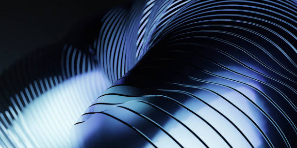 istock abstract glass sheet with dark blue light 3d render illustration 1894655509