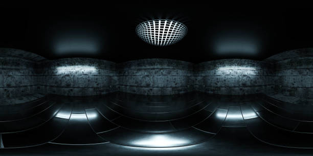 istock 360 degree full panorama environment map of dark concrete cellar basement underground hall 3d render illustration hdri hdr vr virtual reality 1894680016