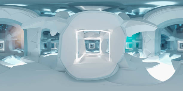 istock 360 degree full panorama environment map of futuristic space station lab future technology concept 3d render illustration hdri hdr vr virtual reality content 1894681340