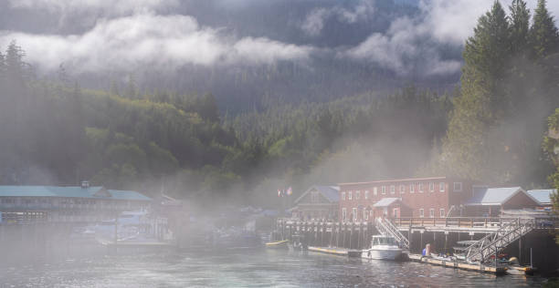 istock Telegraph Cove Mist, vancouver Island, Canada 1894708170