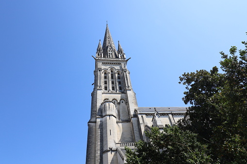 Saint Martin church, neo-Gothic style, city of Pau, department of Pyrénées Atlantiques, France