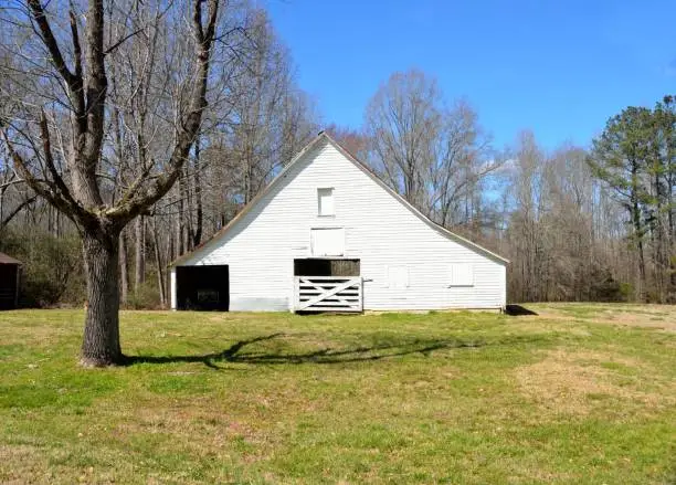 Barn shed at farm Winder, Georgia, USA