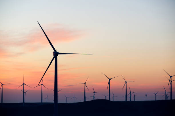 istock Wind turbine generators for renewable electricity production 1894777031