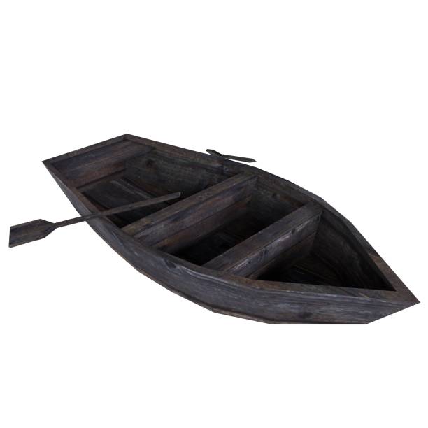 istock Medieval Boat isolated on white background 1894791775