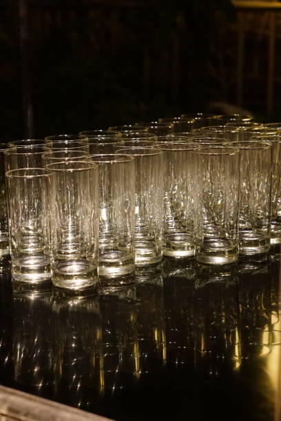 istock Glass of bottles Water aligned 1894851986