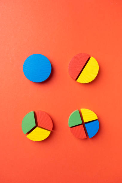 istock Colorful wooden pie chart pieces 1894990902