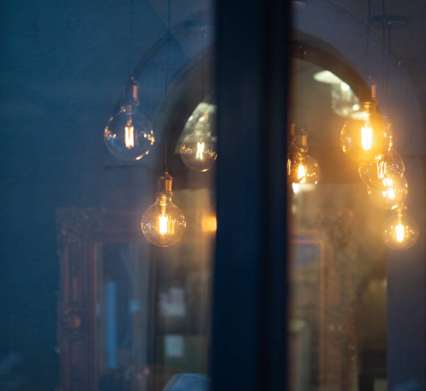 istock vintage lamps through the window 1895029316