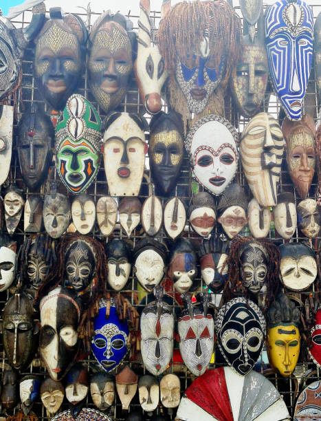 Some African Masks found in Cape Town (ZAF)