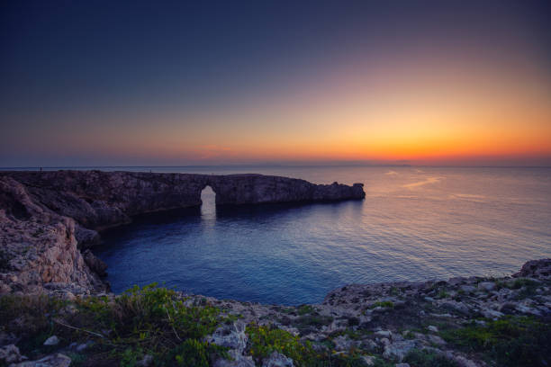 istock Sea landscape and sunset in Menorca 1895210056